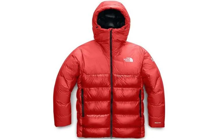 Пуховик мужской красный The North Face, красный