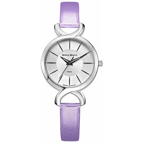 Наручные часы Mikhail Moskvin, серебряный, фиолетовый