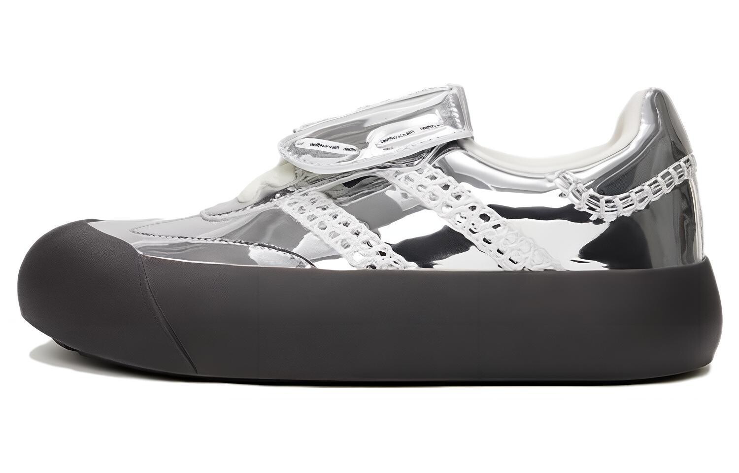 Кроссовки GOOD BAI Skateboarding Shoes Unisex Low-top Silver, серебряный