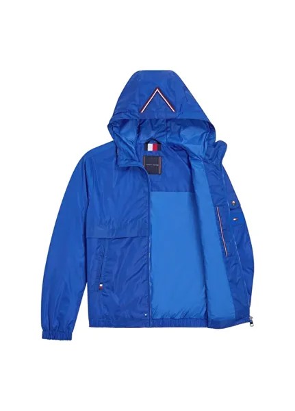 Синее мужское пальто Tommy Hilfiger