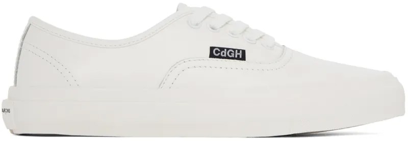Белые кроссовки со вставками Comme des Garçons Homme