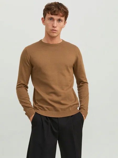 Свитер EBASIC CREW NECK NOOS Jack & Jones, выдра