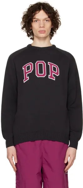 Серый свитер с арками Pop Trading Company