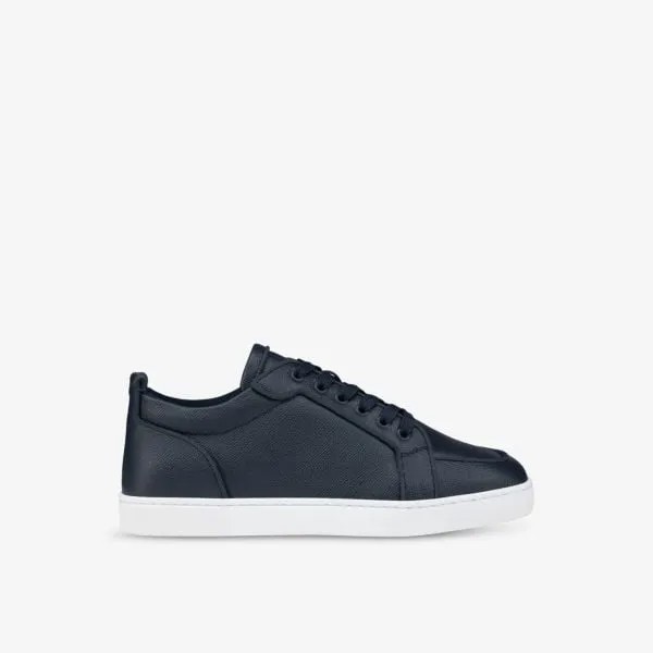 Низкие кроссовки из кожи Rantulow Christian Louboutin, синий
