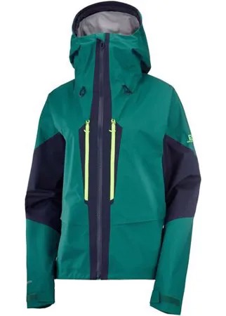 Куртка Salomon Outpeak Gtx 3L Jkt W, размер M, зеленый, синий
