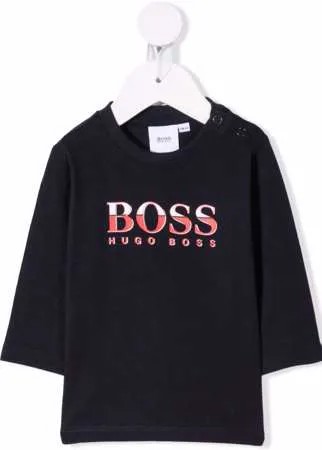 BOSS Kidswear футболка с логотипом