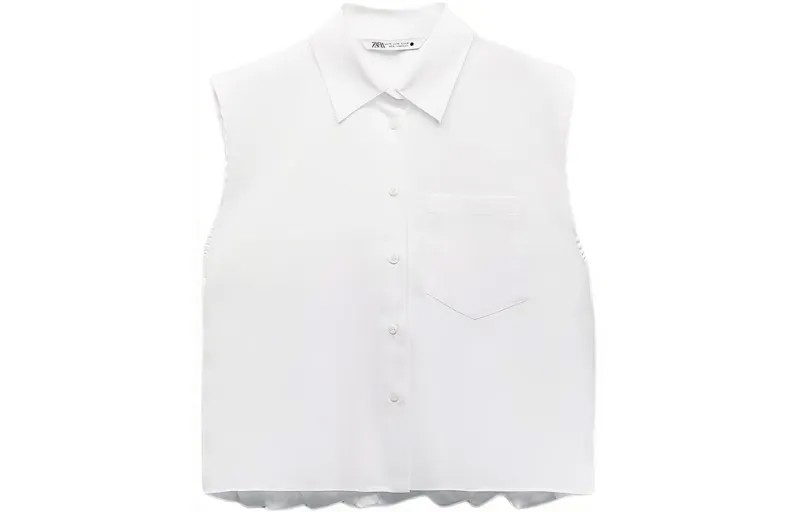 Рубашка женская белая Zara