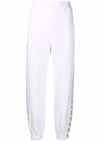 Versace спортивные брюки с узором Greca