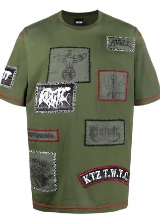 KTZ футболка с нашивками