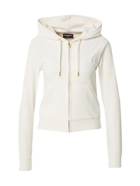 Худи на молнии Juicy Couture ROBERTSON, белый