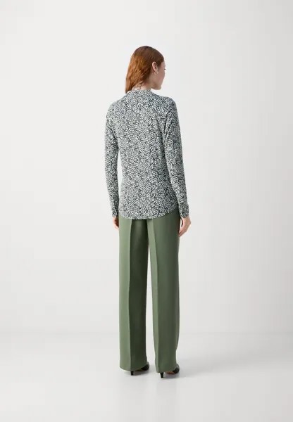 Блузка на пуговицах Blouse Long Sleeve Collar Button Placket Marc O'Polo, зеленая
