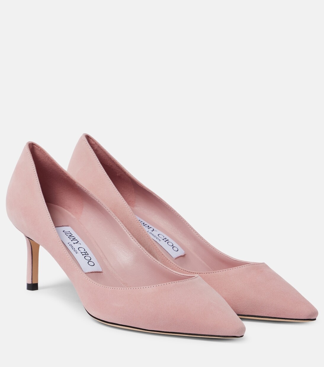 Замшевые туфли Romy 60 Jimmy Choo, розовый