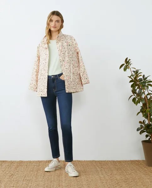 Однотонные женские джинсы скинни Southern Cotton, индиго