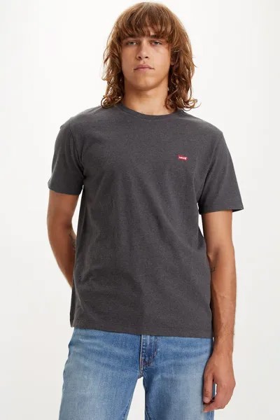 Хлопковая футболка с овальным вырезом Levi'S, красный