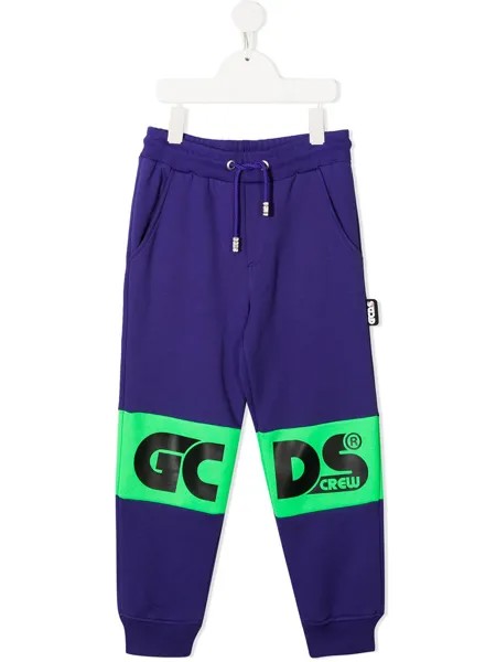 Gcds Kids спортивные брюки с логотипом