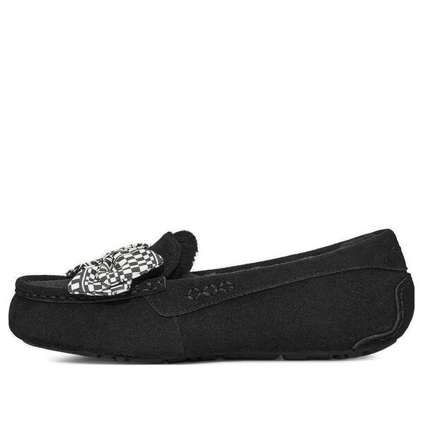 Тапочки тапочки с бантом ansley Ugg, черный