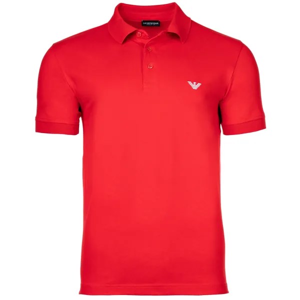 Поло Emporio Armani, красный