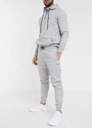 Светло-серые джоггеры Burton Menswear-Серый