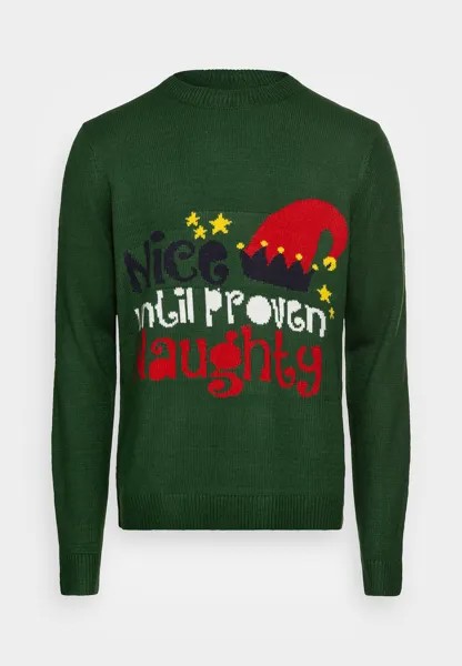 Свитшот Only & Sons ONSXMAS NAUGHTY CREW UNISEX, цвет eden