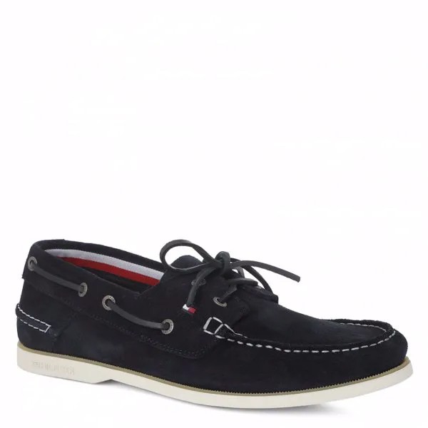 Топсайдеры мужские Tommy Hilfiger FM0FM02736_2276777 синие 45 EU