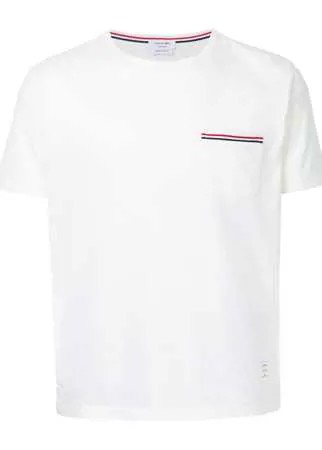 Thom Browne striped chest pocket T-shirt
