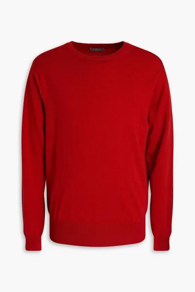 Кашемировый свитер Оксфорд N.Peal, красный