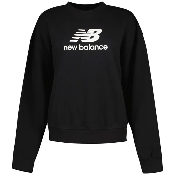 Толстовка New Balance Sport Essentials French Terry Logo, черный