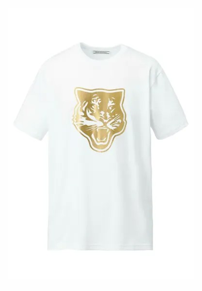 Футболка с принтом LOGO GRAPHIC Onitsuka Tiger, цвет white gold