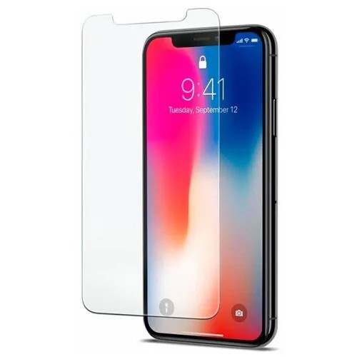 Полноэкранное защитное стекло для Apple iPhone X, iPhone XS и iPhone 11 Pro / Стекло на Эпл Айфон Х, Хс и 11 Про / Прозрачное Premium (Прозрачное)