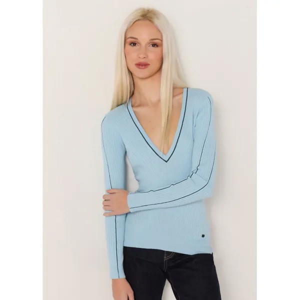 Свитер Victorio & Lucchino V Neck, синий