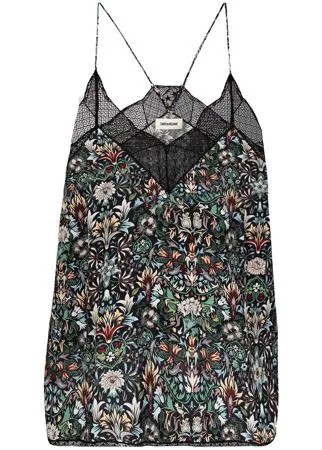 Zadig&Voltaire блузка Christy без рукавов с принтом