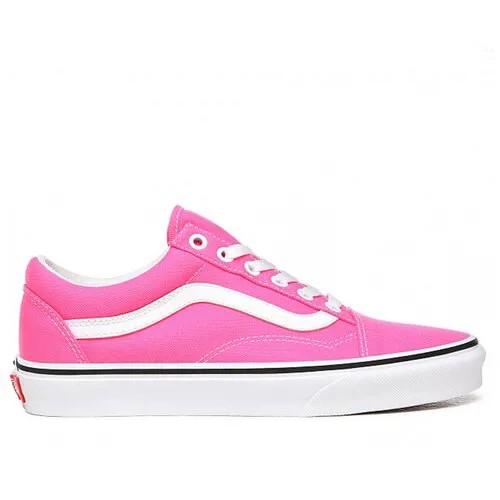 Кеды унисекс Vans Old Skool Neon Knockout Pink/True White / 40 EU