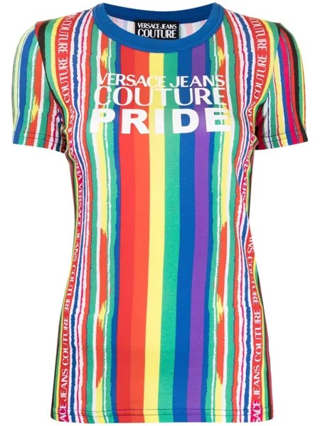 Versace Jeans Couture футболка Pride Project, разноцветный