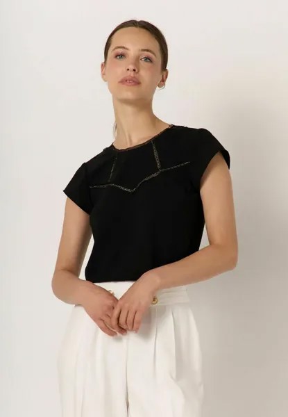 Блузка NAF NAF, цвет black