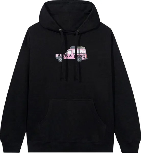 Худи Anti Social Social Club Everyone In LA Hoodie 'Black', черный