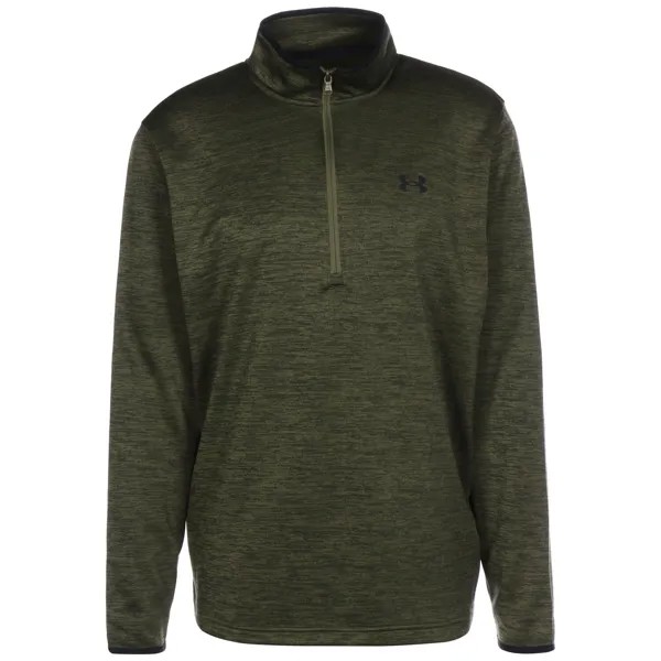 Толстовка Under Armour Fleece 1/2 Zip, оливковый