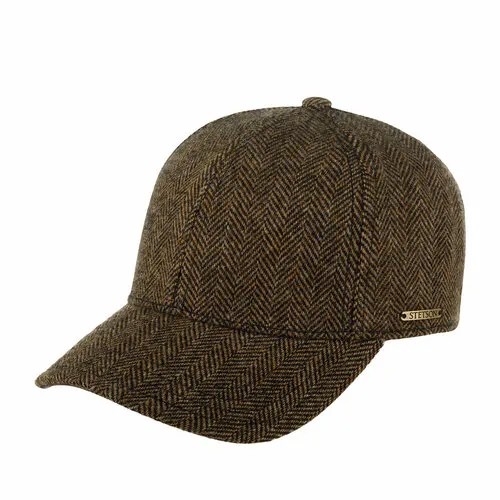 Бейсболка STETSON, размер 59, коричневый