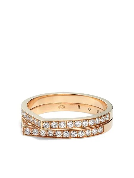 Repossi кольцо Antifer из розового золота с бриллиантами
