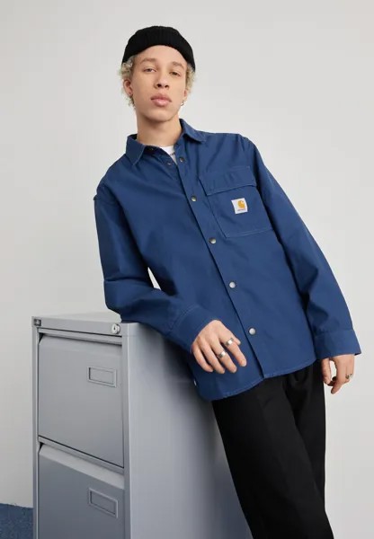 Рубашка HAYWORTH SHIRT Carhartt WIP, цвет naval rinsed