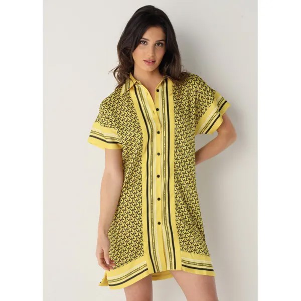 Короткое платье Victorio & Lucchino 134645-3569-722 Short Sleeve, желтый