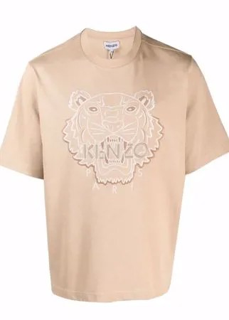 Kenzo Tiger-print short-sleeved T-shirt