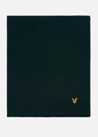 Шарф мужской Lyle&Scott Lambswool зеленый 177х32 см
