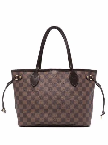 Louis Vuitton сумка-тоут Damier Ebène Neverfull GM 2008-го года