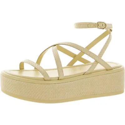 Женские желтые сандалии на платформе Summerlift Stuart Weitzman BHFO 0891