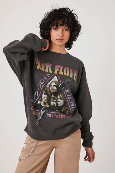 Пуловер с графическим рисунком Pink Floyd Forever 21, угольный