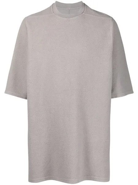 Rick Owens DRKSHDW фактурная футболка Jumbo