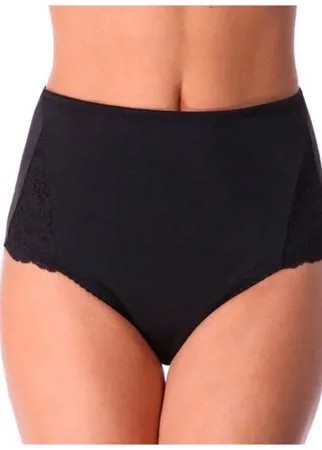 Dimanche lingerie Трусы слип-утяжка высокой посадки, размер 7, черный