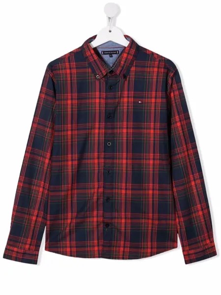 Tommy Hilfiger Junior рубашка в клетку