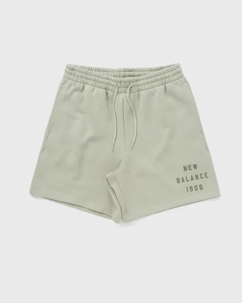 Шорты New Balance Sport Essentials Graphic Fleece Short, цвет olivine (ovn)