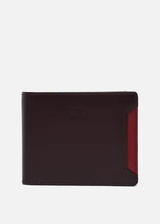 Кошелек Master-piece Notch Leather Billfold Middle, цвет бордовый